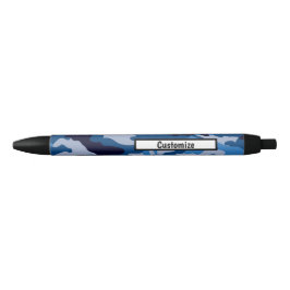 Personalisierte Stifte - Camouflage Blue Kugelschreiber