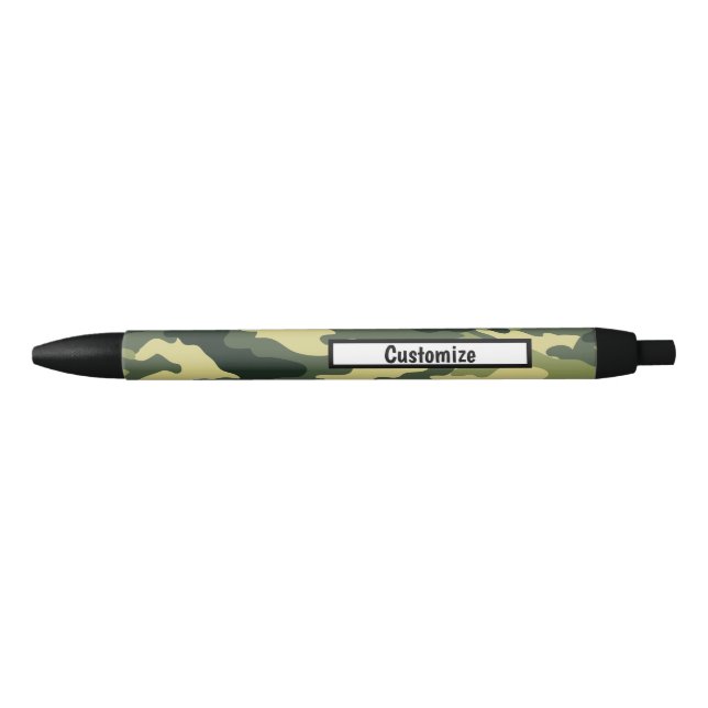 Personalisierte Stifte - Camouflage Green Kugelschreiber (Vorderseite)