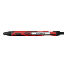 Personalisierte Stifte - Camouflage Red Kugelschreiber