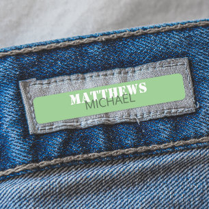 Personalisierte, stilvolle Kinder zurück in die S Etiketten