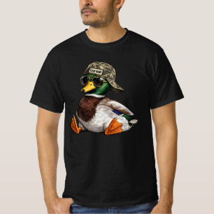 Personalisierte Stockente — Lustiger Valentinstag T-Shirt