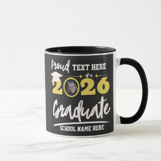 Personalisierte stolze Familie Abschlussklasse 202 Tasse