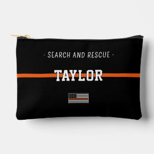 Personalisierte Suche nach dem Orange Line-Flag Zubehörtasche