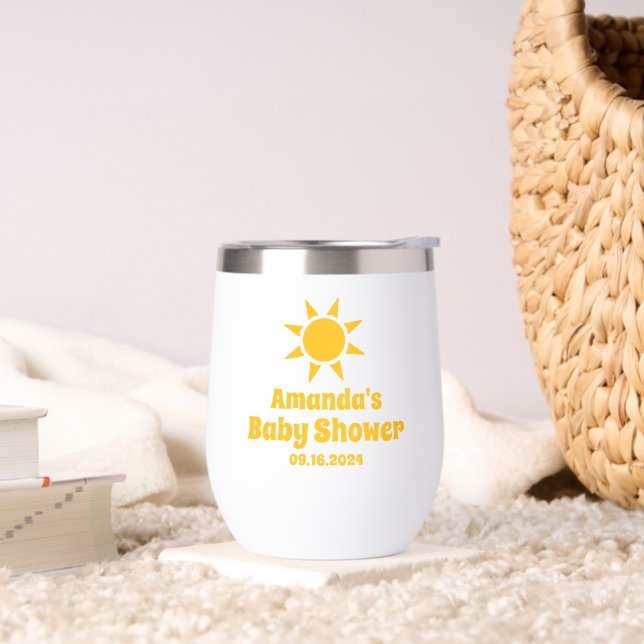 Personalisierte Sunshine Baby Dusche Gastgeschenke (Wohnzimmer)