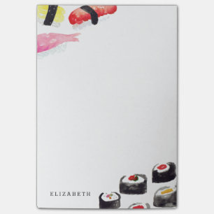 Personalisierte   Sushi Post-it Klebezettel