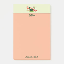 Personalisierte Sushipost-itanmerkungen Post-it Klebezettel
