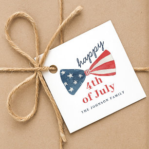 Personalisierte süße glückliche 4. Juli Geschenkanhänger