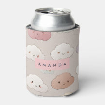 Personalisierte Süße Kawaii Pastell Lachende Wolke