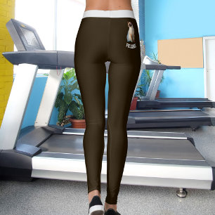 Personalisierte süße siamesische Katzen-Pet-Foto-N Leggings