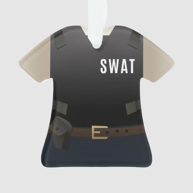 Personalisierte SWAT Ornament (Vorderseite)