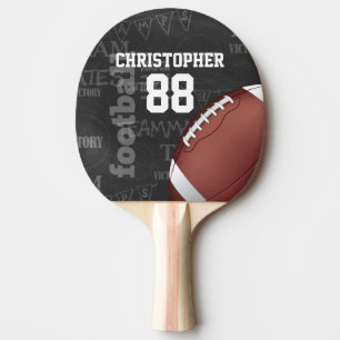 Personalisierte Tafel-amerikanischer Fußball Tischtennis Schläger