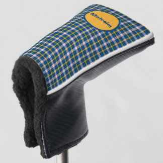Personalisierte Tartan Golf Putter Abdeckung Golf Headcover