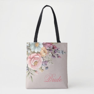 Personalisierte Tasche der Wasserfarben