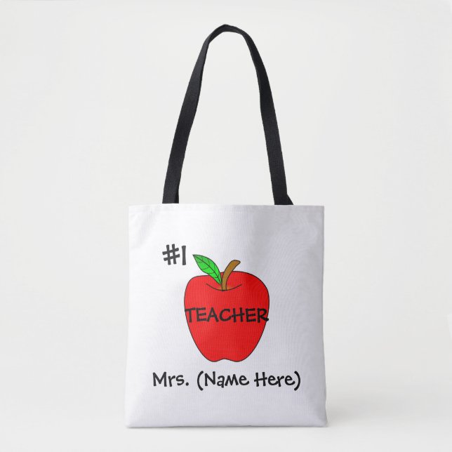 Personalisierte Tasche des Lehrer-#1 (Vorderseite)