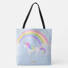 Personalisierte Tasche | Gold Rainbow