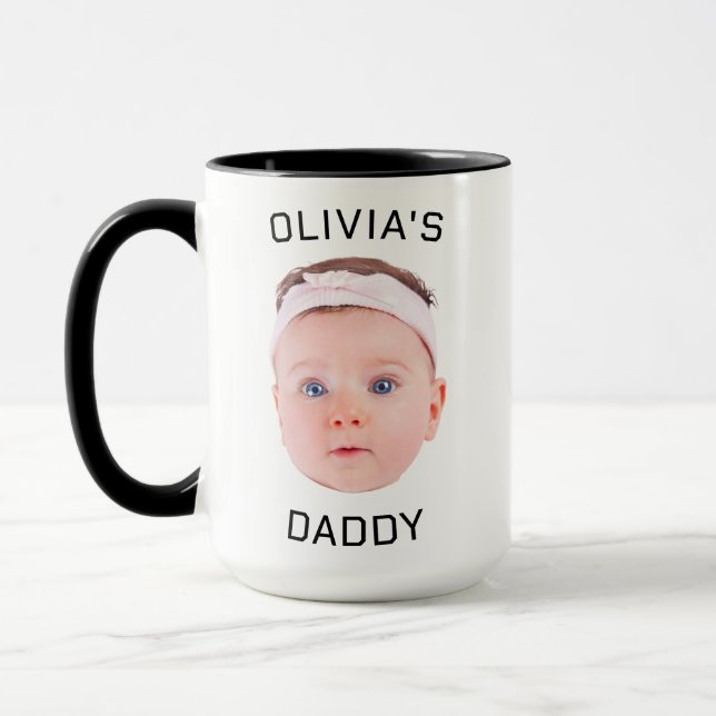 Personalisierte Tasse, Custom Baby Tasse, Vater Ge Tasse (Links)