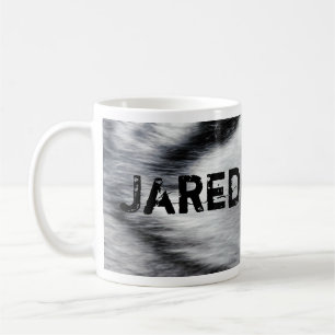 Personalisierte Tasse des Wolfgesichtes