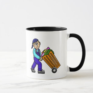 Personalisierte Tasse für Abfallsammelgeräte