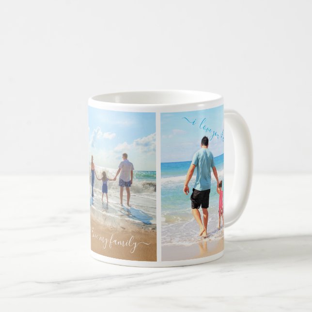 Personalisierte Tasse für die FotoCollage (VorderseiteRechts)