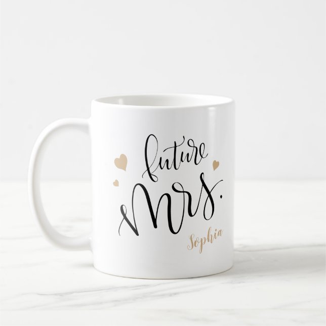 Personalisierte Tasse für Handschriften (Links)