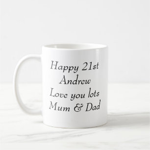 Personalisierte Tasse  Jeder Text Den Sie Wünschen