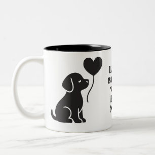 Personalisierte Tasse Minimalistisches Haustier-