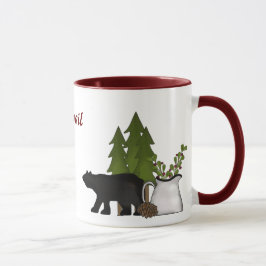 Personalisierte Tasse von Moose und Bären