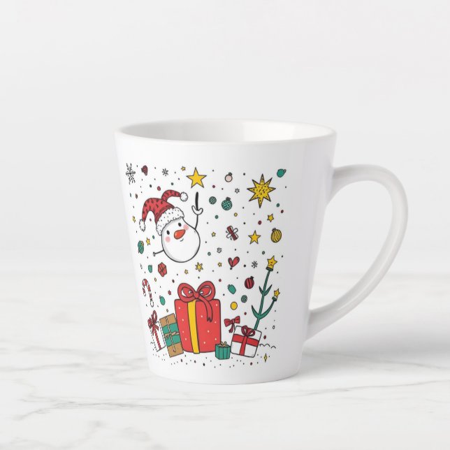 personalisierte Tasse zu Weihnachten (Rechts)