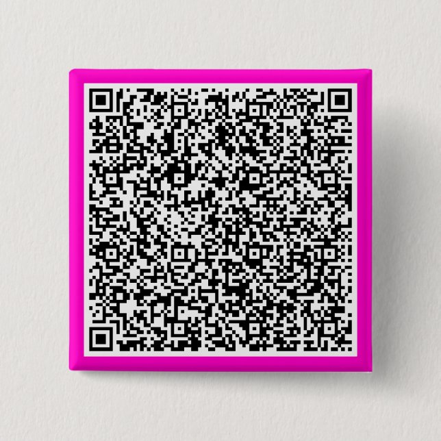 Personalisierte Tastenanweisung für die QR-Codeprü Button (Vorderseite)