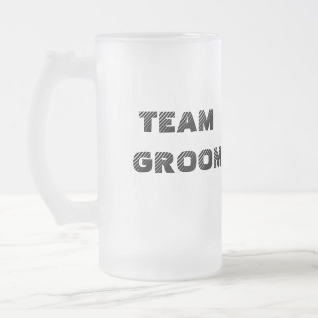 Personalisierte Team Groom Tasse (Links)