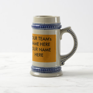 Personalisierte Team-Tassen Bierglas
