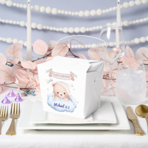 Personalisierte Teddybär 1. Geburtstagsgeschenkbox Geschenkschachtel