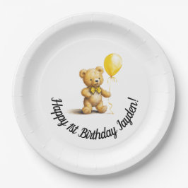 Personalisierte Teller für den Geburtstag, Kinderd