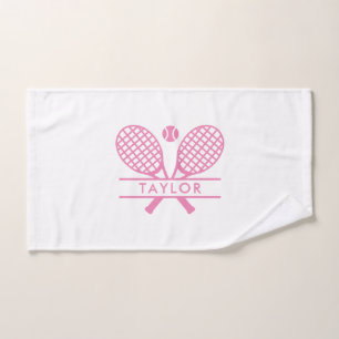 Personalisierte Tennis-Schläger Motiv Sport Jede F Handtuch