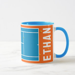 Personalisierte Tennis-Tasse Tasse