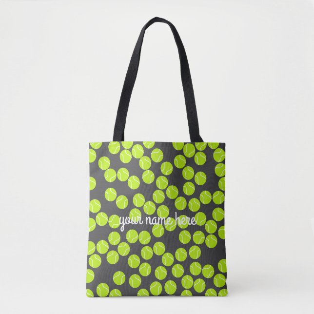 Personalisierte Tennis Tote Tasche (Vorderseite)