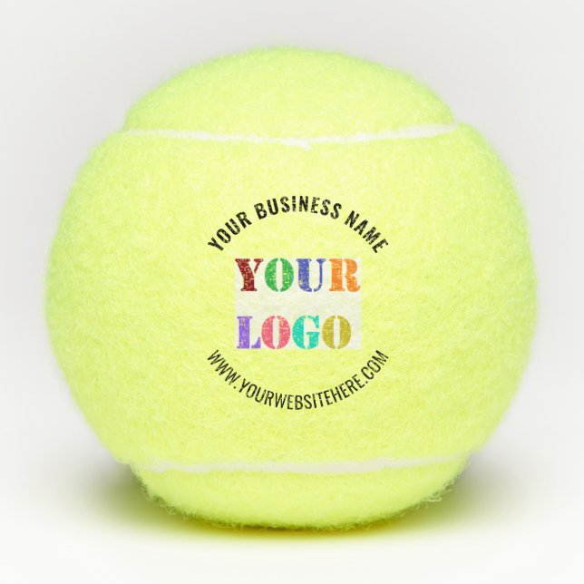 Personalisierte Tennisbälle mit Logo für benutzerd (Vorderseite)