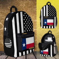 Personalisierte Texas Flag Tasche, amerikanische F
