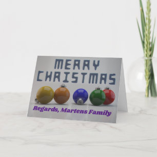 Personalisierte Texte & 3D Design Weihnachten
