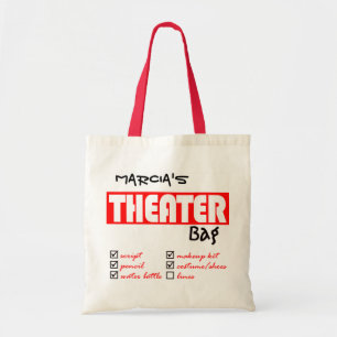 Personalisierte Theater-Tasche Tragetasche