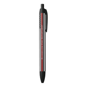 Personalisierte Thin-Red-Line-Flagge Kugelschreiber