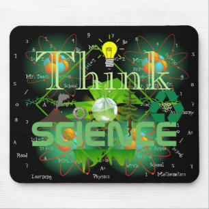Personalisierte Think Science Mouse Pad Mousepad