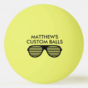Personalisierte Tischtennisplatte Tischtennisball