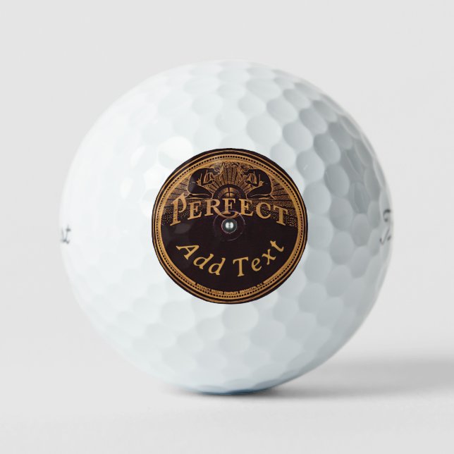 Personalisierte Titleist Pro V1 Golfbälle (Vorderseite)