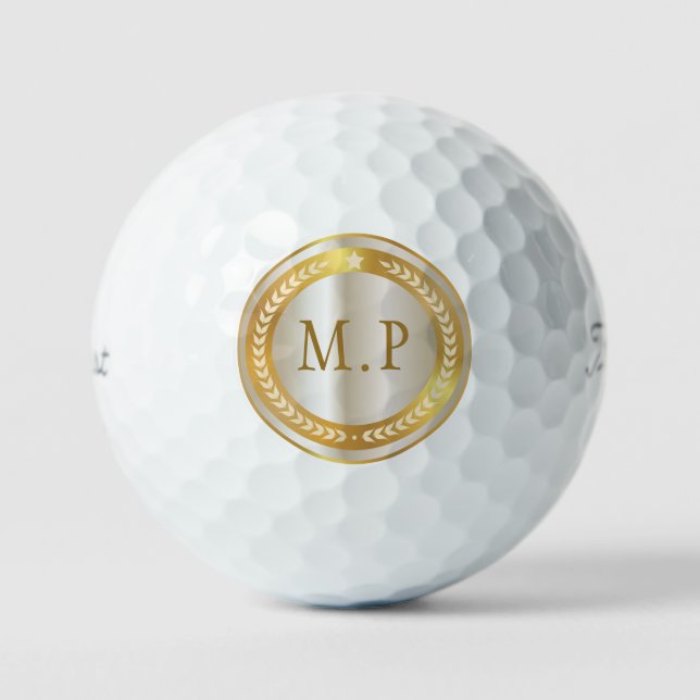 Personalisierte Titleist Pro V1 Golfbälle (Vorderseite)