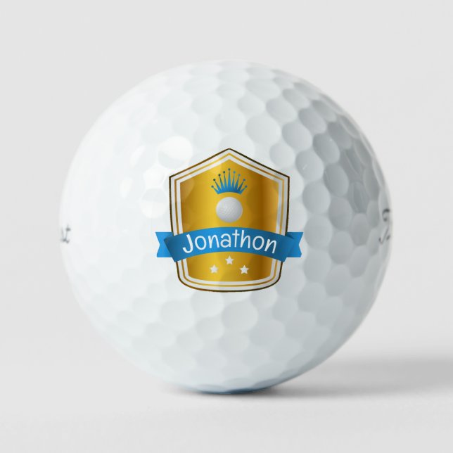 Personalisierte Titleist Pro V1 Golfbälle (Vorderseite)
