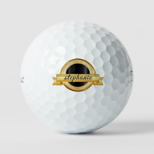 Personalisierte Titleist Pro V1 Golfbälle (Vorderseite)