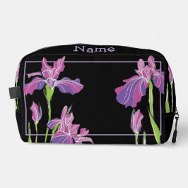 Personalisierte Toilettenbeutel - Lila Irische Waschbeutel