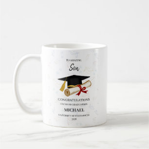 Personalisierte tollen Sohn-Abschlussfeier Kaffeetasse
