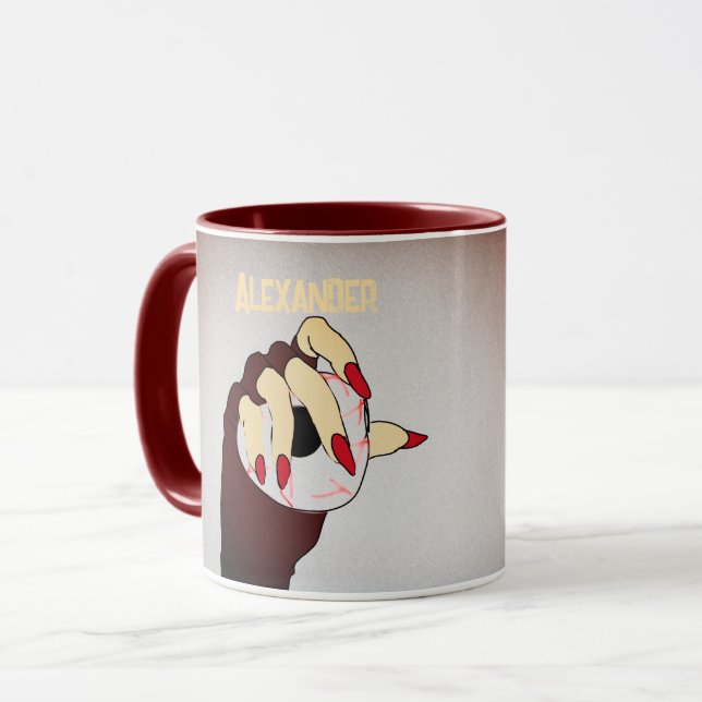 Personalisierte Touch der Trippy-Vision Tasse (Vorderseite Links)